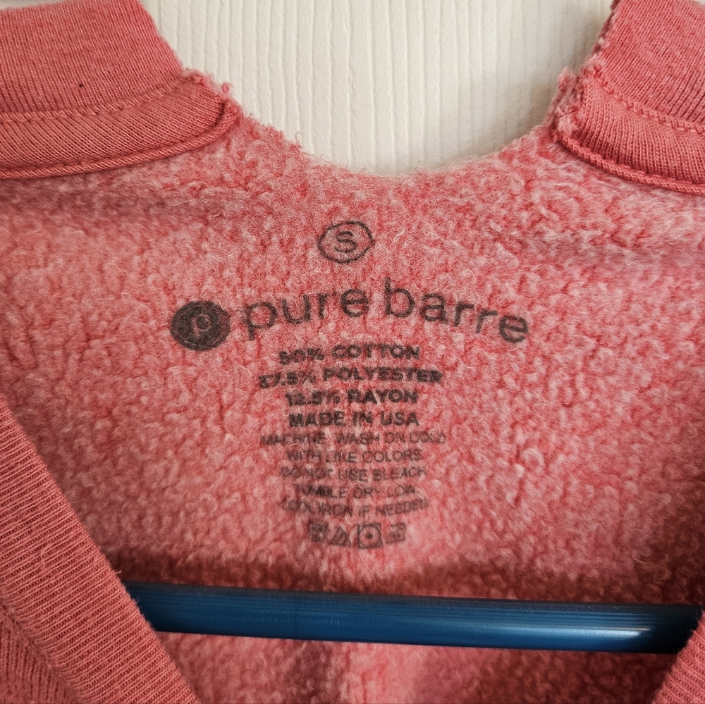 Pink Pure Barre Sweatshirt - Picture 4 of 9